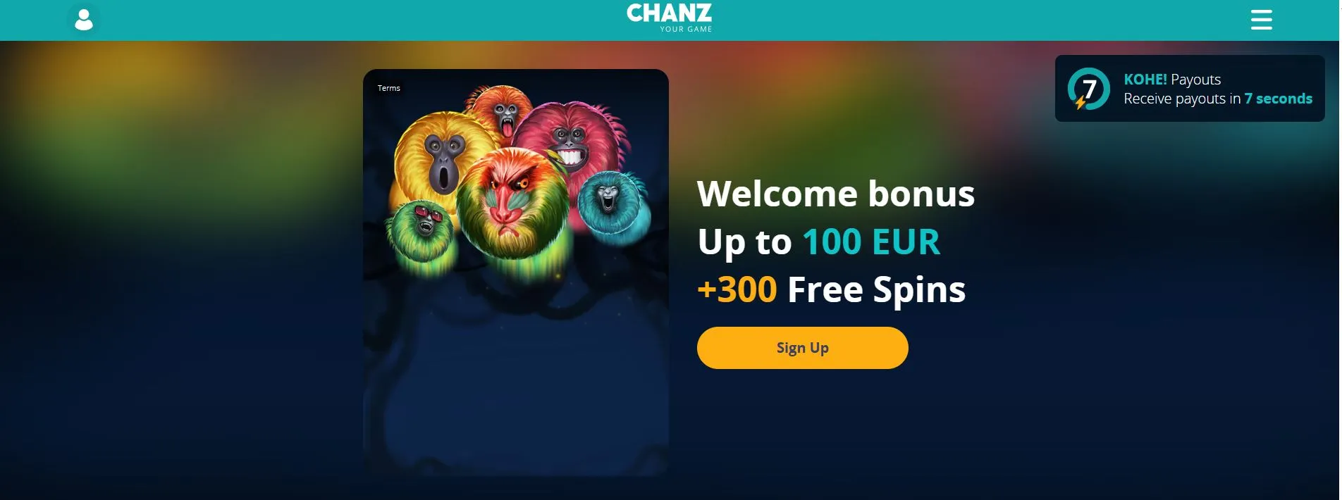 eesti internetikasiinod Chanz